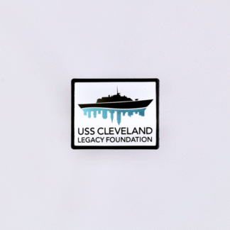 USS CLE 1.25" Lapel Pin